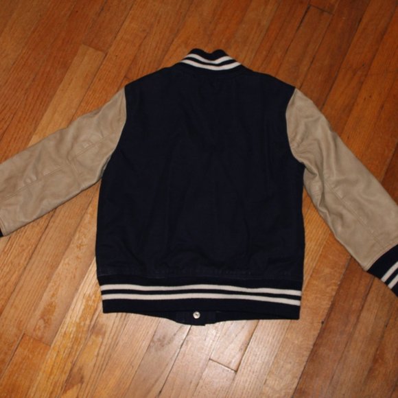 SOLD GAP | kids letterman jacket navy - Picture 5 of 7